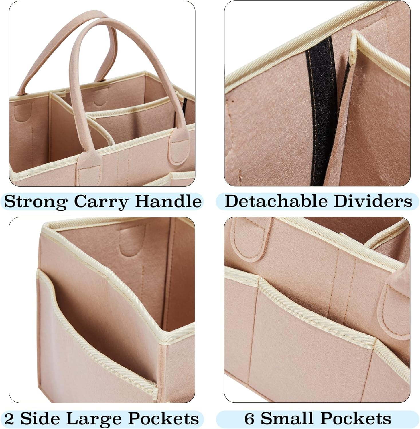 Dog Grooming Travel Tote Bag – Portable Pet Supply Organizer with Multi-Pockets for Home & Travel